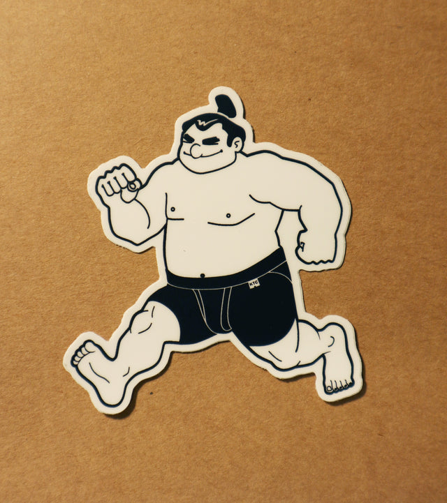 RUNNING KUMA STICKER